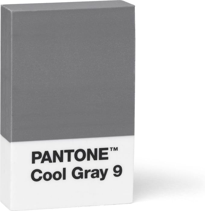 Pantone Eraser, Cool Gray 9, Grau, One size
