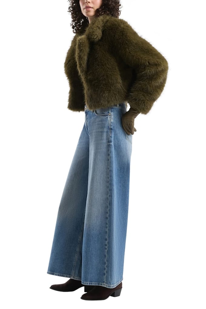 s.Oliver -qs Jeans Blue Denim Größe: W38L32 | Ausgestellte Hosen Outlet | Damen | Blau