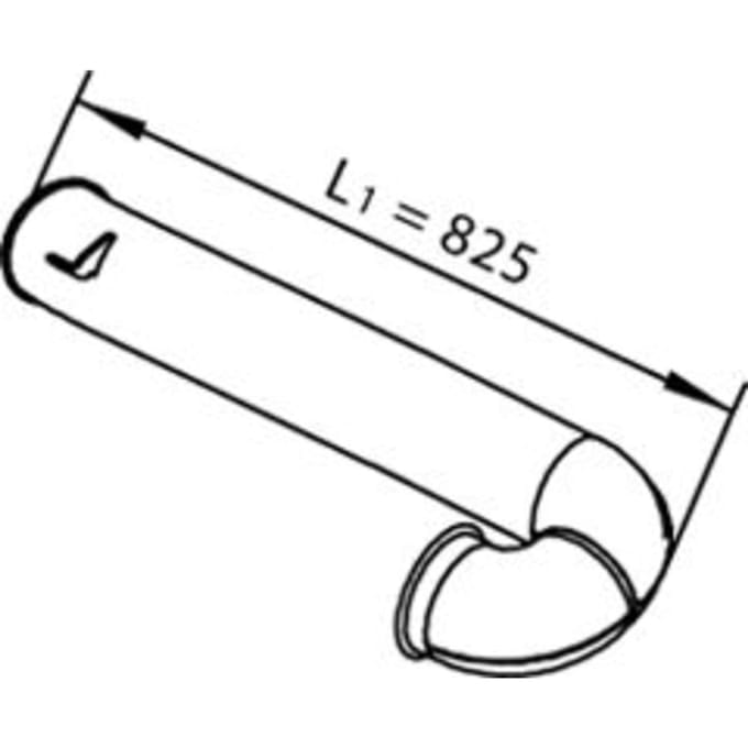 Uitlaatpijp DINEX 21632