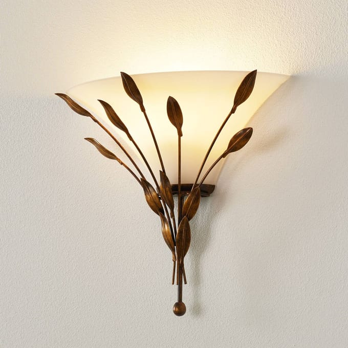 Kögl Wandlamp CAMPANA met bladdecoratie