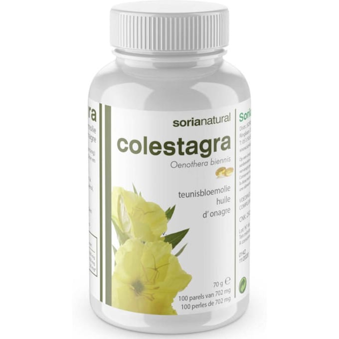 Colestagra - Teunisbloemolie 500mg 100 Capsules