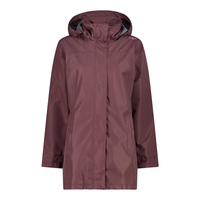 Dames waterdichte h hoodie met drukknoopjes CMP