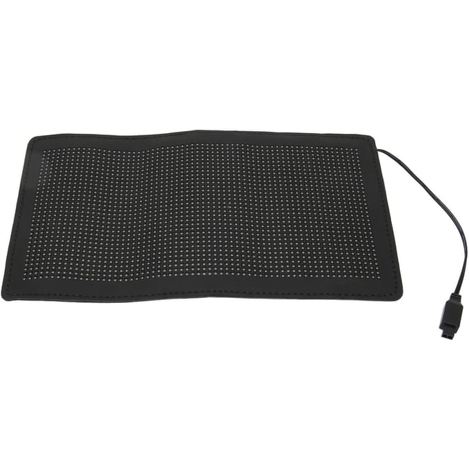 Flexibel LED Autoscherm Ultradun Bluetooth App-bediening Aangepaste Tekstpatroon Buigbaar Programmeerbaar black