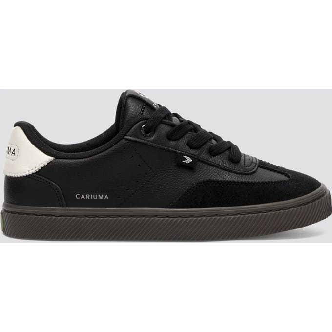 Cariuma Toca Soft Grain Leather Teak Black Off-white Accents Größe: 41 | Trainers Outlet | Unisex | Schwarz