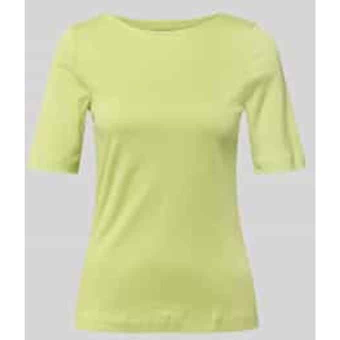 T-shirt met boothals