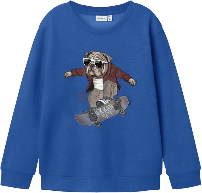 NAME IT - NKMPTEHOGO LS SWEAT BRU BOX - Jongens - Sweaters
