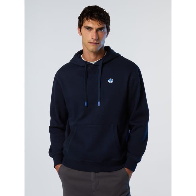 North Sails Hoodie Met logopatch