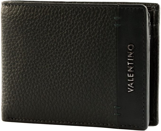 VALENTINO Leren portemonnee Estro Geldbörse Moro donkerbruin