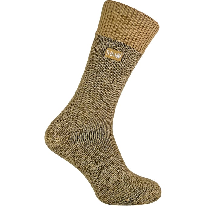 THMO - Fleece gevoerde thermo wintersokken voor heren - Beige