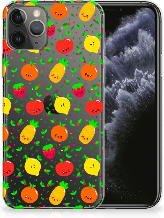 TPU Hoesje voor Apple iPhone 11 Pro Siliconen Case Fruits