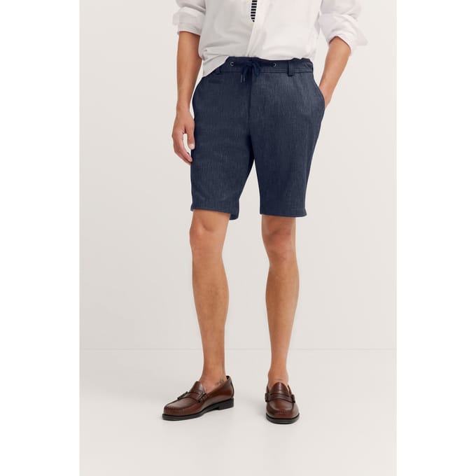 Bugatti Herren Bermuda met trekkoord
