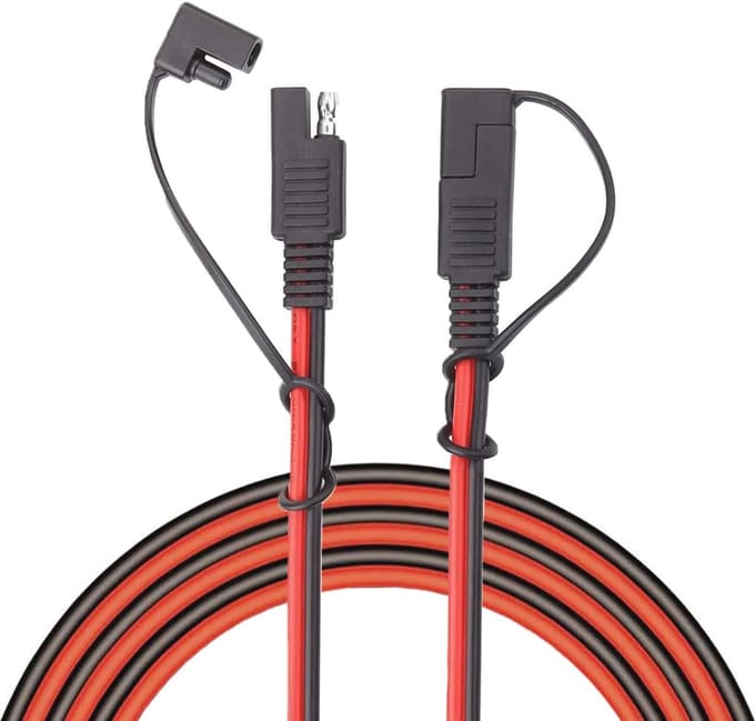 Verlengsnoer SAE Adapterkabel 5m - 16AWG 2-Pin Quick Connect/Disconnect
