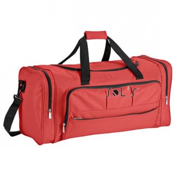 Sporttas rood 62 cm - Weekendtas