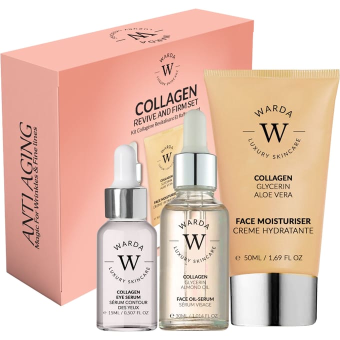 Warda Luxury Skincare COLLAGESKIN LIFTER SERUM-set