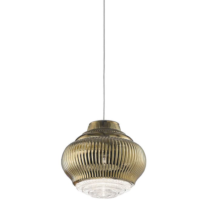 AILATI Bonnie hanglamp 130 cm antiek goud metallic