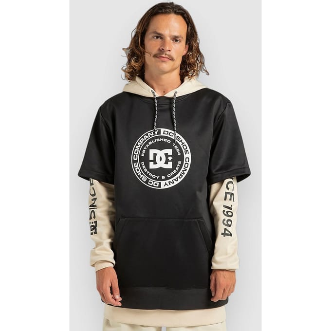 DC Dryden Shred Hoodie zwart