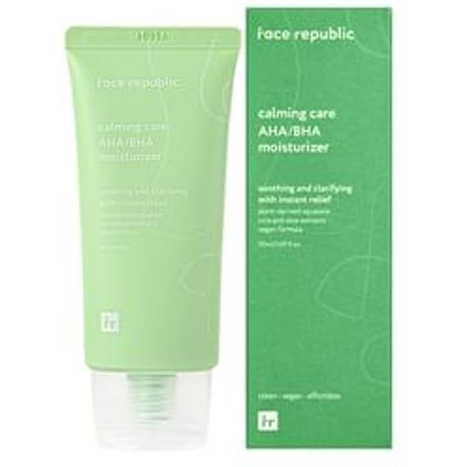 face republic - Calming Care AHA/BHA Moisturizer - Hydratatie