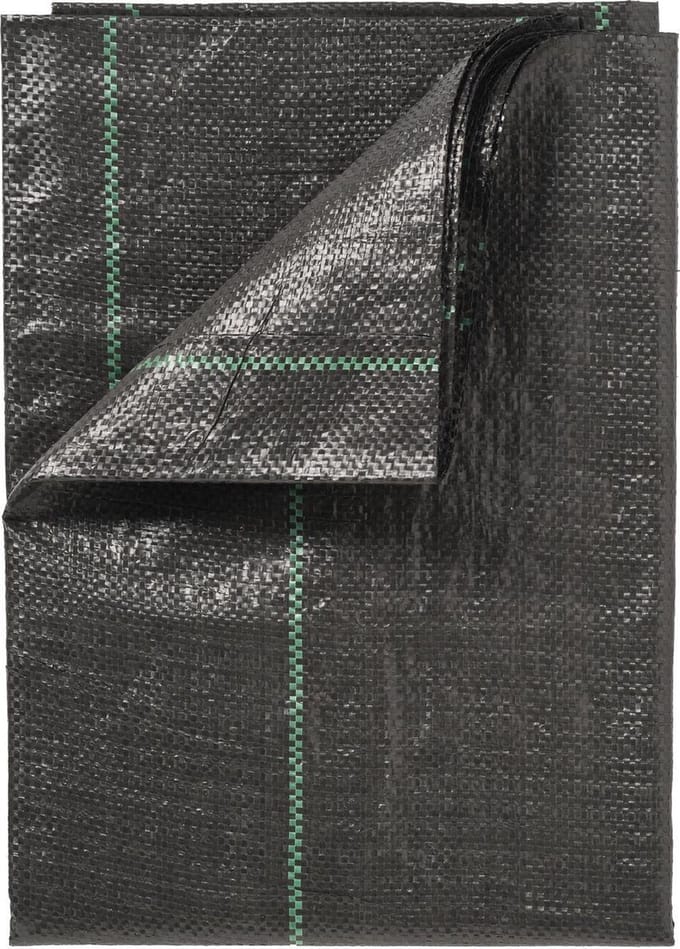 Nature - Gronddoek - Kleine Moestuinbak - zwart - 134x84cm