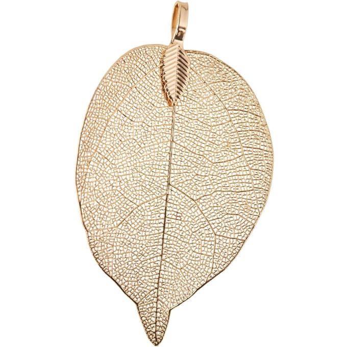 Decoratieve hanger "Natuurblad" - Goud