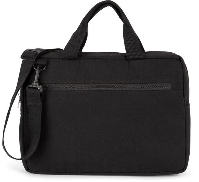Kimood ‘K-loop’-laptoptas KI5402 - Black Jhoot - One size