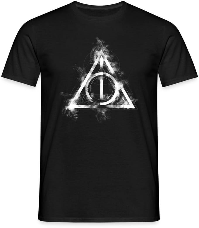 Harry Potter Relieken Van De Dood T-Shirt Heren