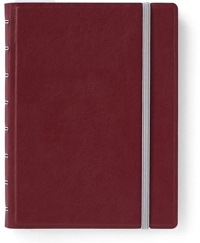 Filofax Notitieboek Classic Brights A5 Bordeaux 56 Pagina's