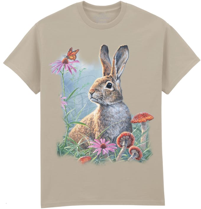 Haas Curious Cottontail The Coloured House T-shirt M