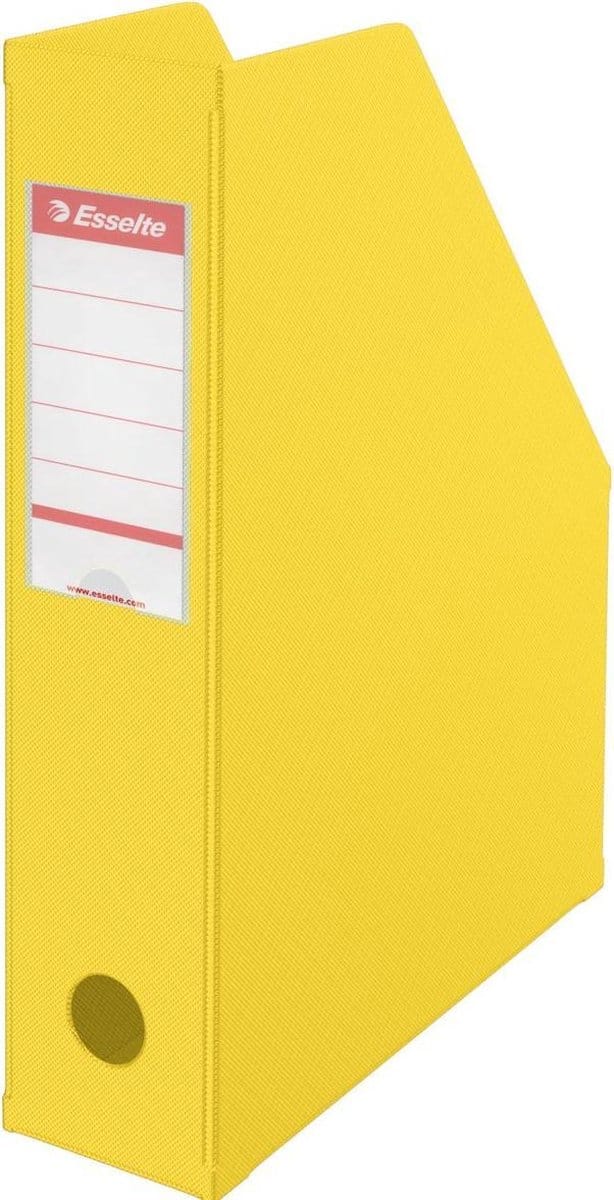 Leitz VIVIDA tijdschriftencassette, karton Geel