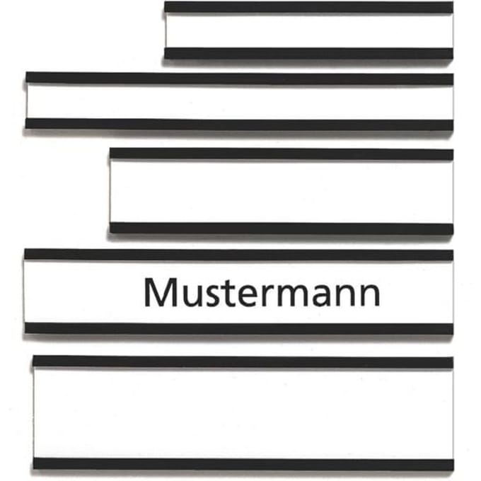 FRANKEN Magneetbord C-profiel bewegwijzering, 50 x 10 mm