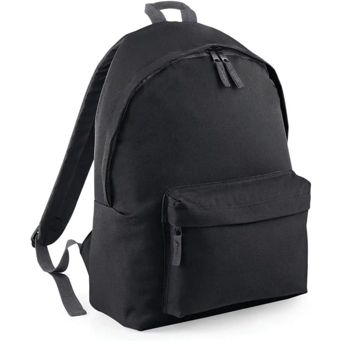 Junior Fashion Backpack/Rugzak BagBase - 12 Liter Black