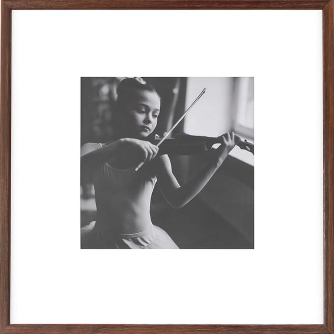 Fotolijst - Henzo - Viola - Fotomaat 40x40 cm - Donkerbruin