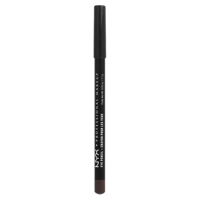 NYX Professional Makeup, Slim Eye Pencil, 902 Bruin, 1.1g (0,03 oz) black