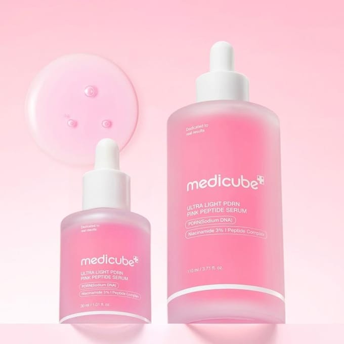 [medicube] Sérum Rose PDRN Peptide Ultra Léger 30ml/110ml 30ml white