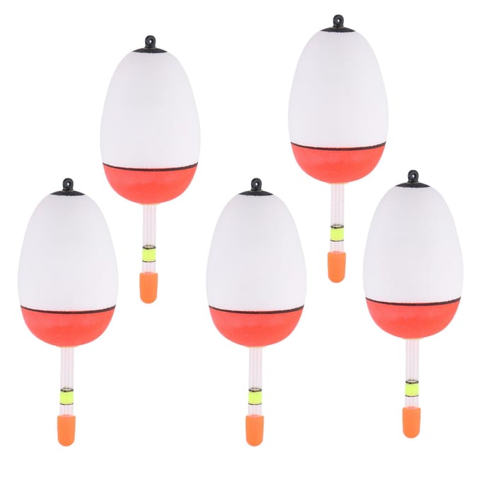 EVA Drijfdobber Visdobbers Lange Afstand Lood Hangend Drijven Visaccessoires(50 g 1,8 oz ) white
