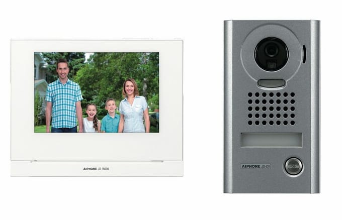 Video Deurbel Draadloos - WIFI - Intercomset Opbouw - Aiphone Jos-1VW