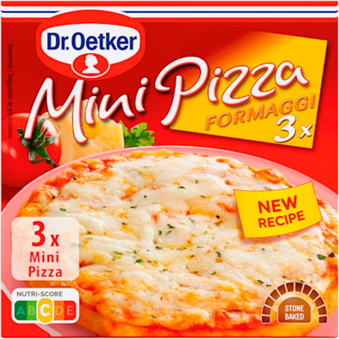 Mini pizza formaggi