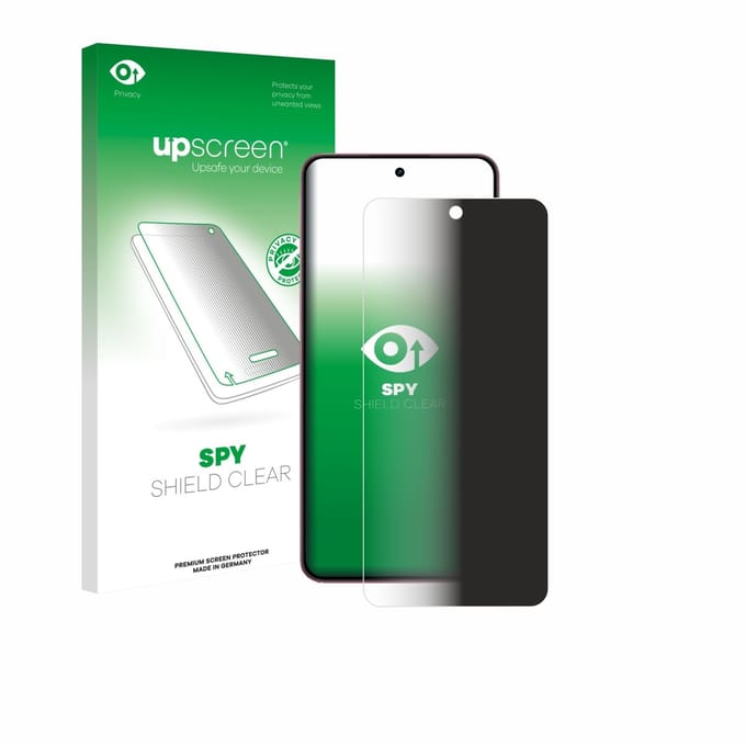 upscreen - privacy screenprotector voor realme P4 - Folie Beschermfolie Blauwlichtfilter