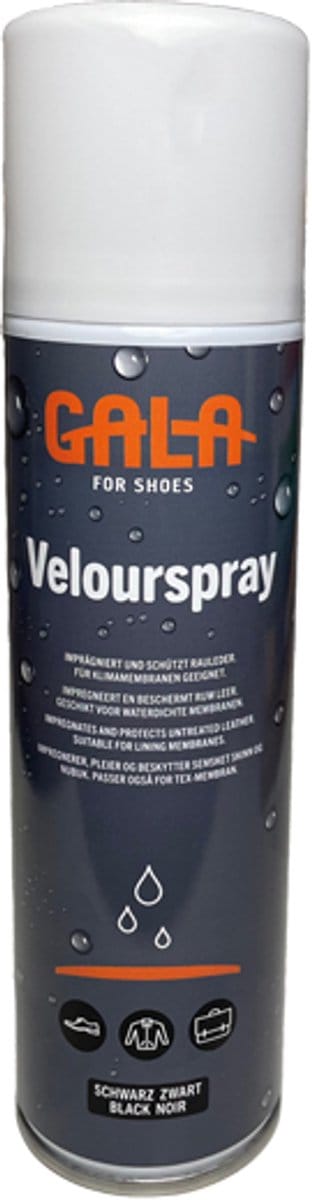 GALA Velour - Suède - Nubuck Spray - Donker Blauw