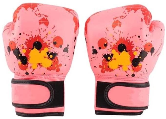 MTTproducts- Bokshandschoenen Kinderen 2-11 Jaar - Punch Mitts - PU-leer - Ademend - Robuust - Hook & Loop Ontwerp
