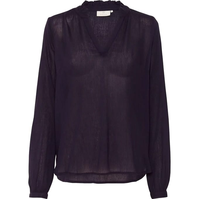 Dames blouse met volant KAFFE Amber