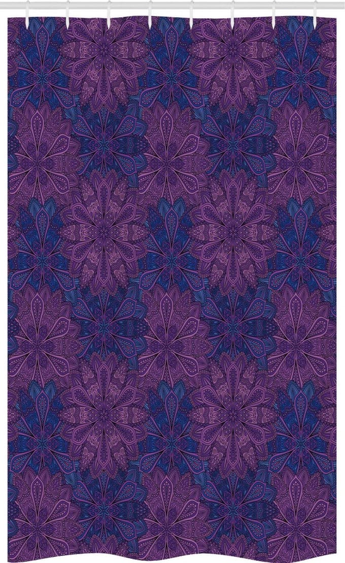 ABAKUHAUS Paisley 120x180 cm – Douchgordijn – Polyester