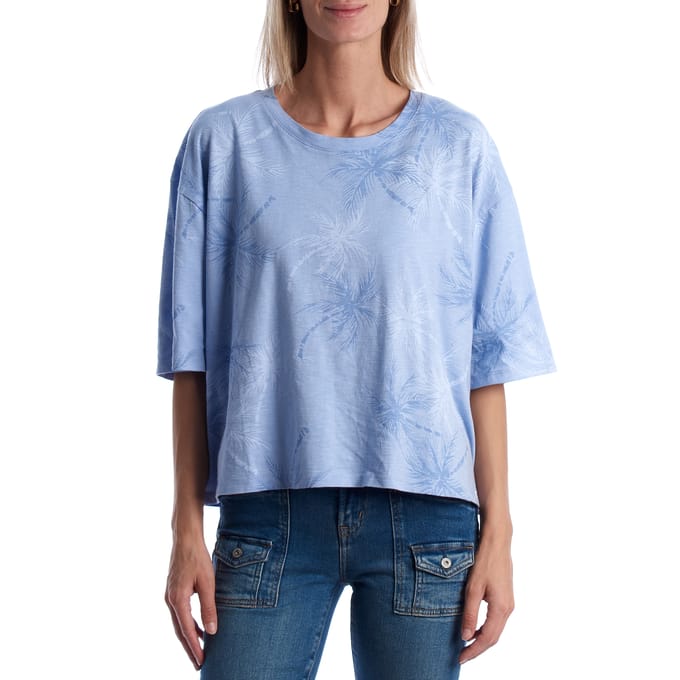 Dames oversized T-shirt met korte mouwen 866972