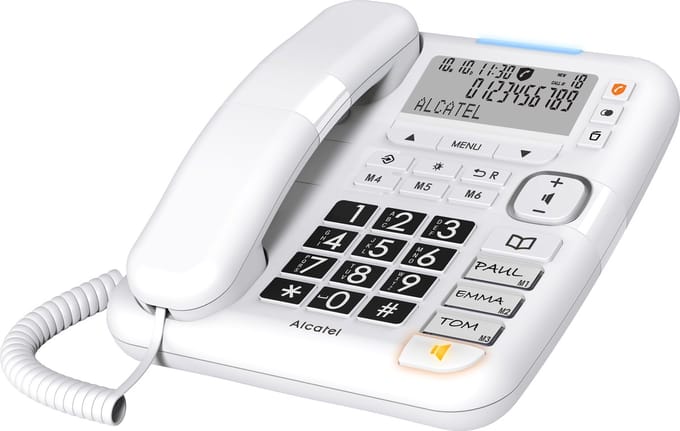 ALCATEL TMax70 Big Button Telefoon - Grote toetsen - Handenvrij spreken