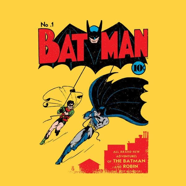 Batman Batman Issue Number One Women's T-Shirt - Yellow - M