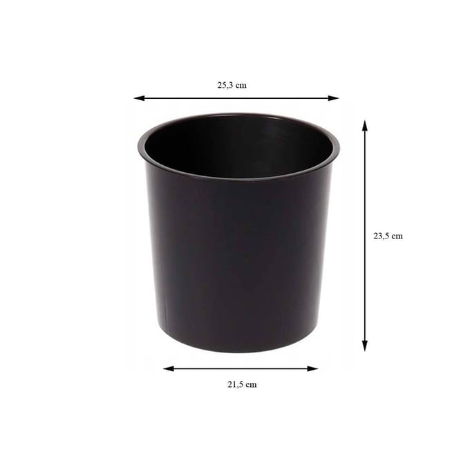 Stripped Eco Wood - Bloempot - Elegant design - Weerbestendig - Lichtgewicht