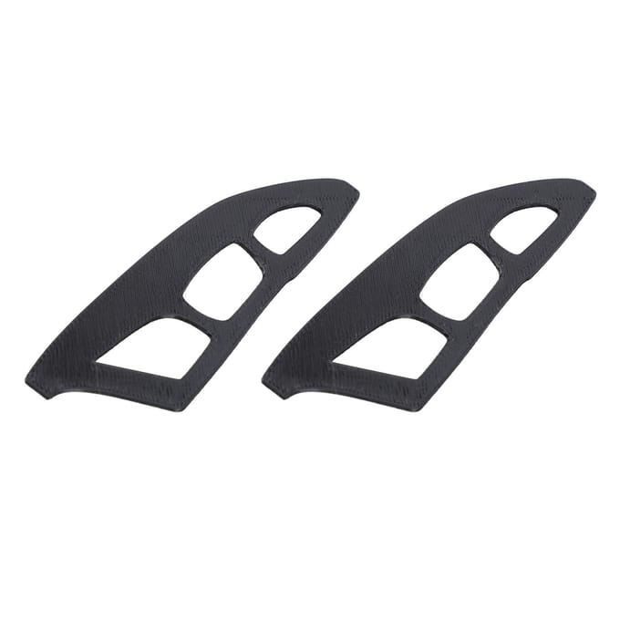 2 Stuks Oogschaduw Stencil Herbruikbaar PP Oog Make-up Hulpstuk Oog Make-up Assistent Tool voor Vrouwen beige