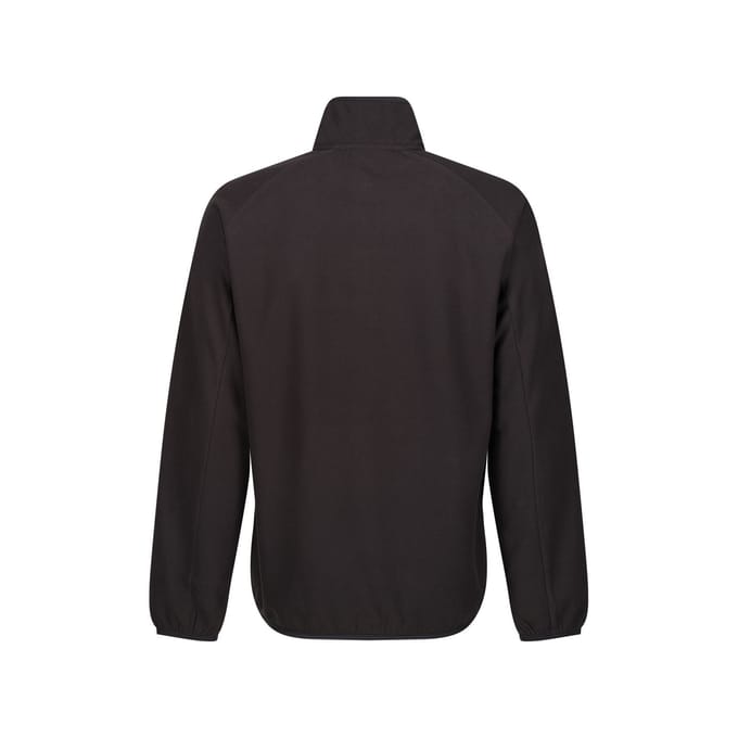 Regatta Heren Navigate Half Zip Fleece (Zwart/Nieuw Royal)