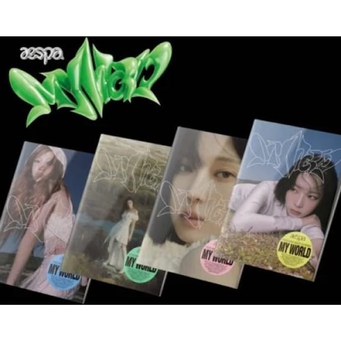 Album aespa MY WORLD 3e Mini Album INTRO Winter