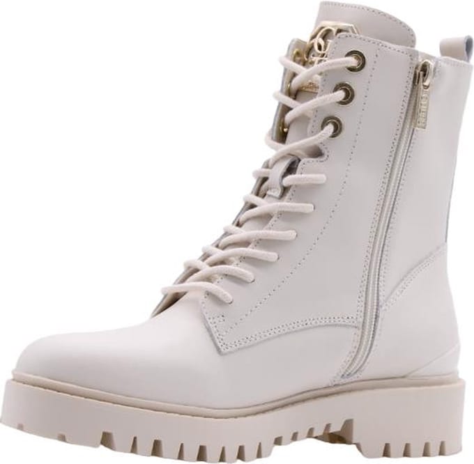 Guess - Maat 41 - dames veterboot - Off White