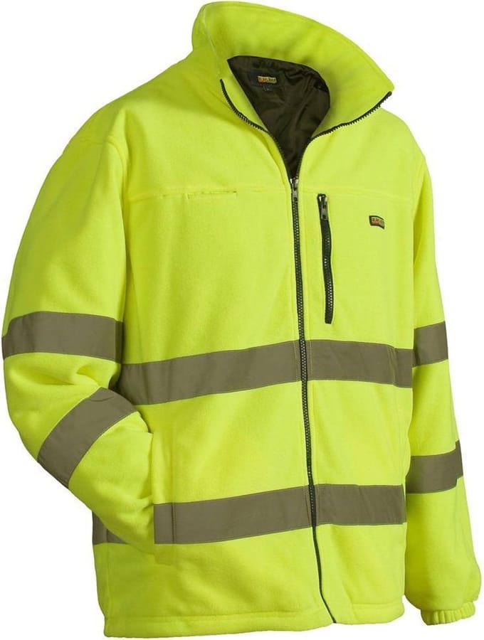 Blåkläder Fleecejas High Vis Mt M Geel M